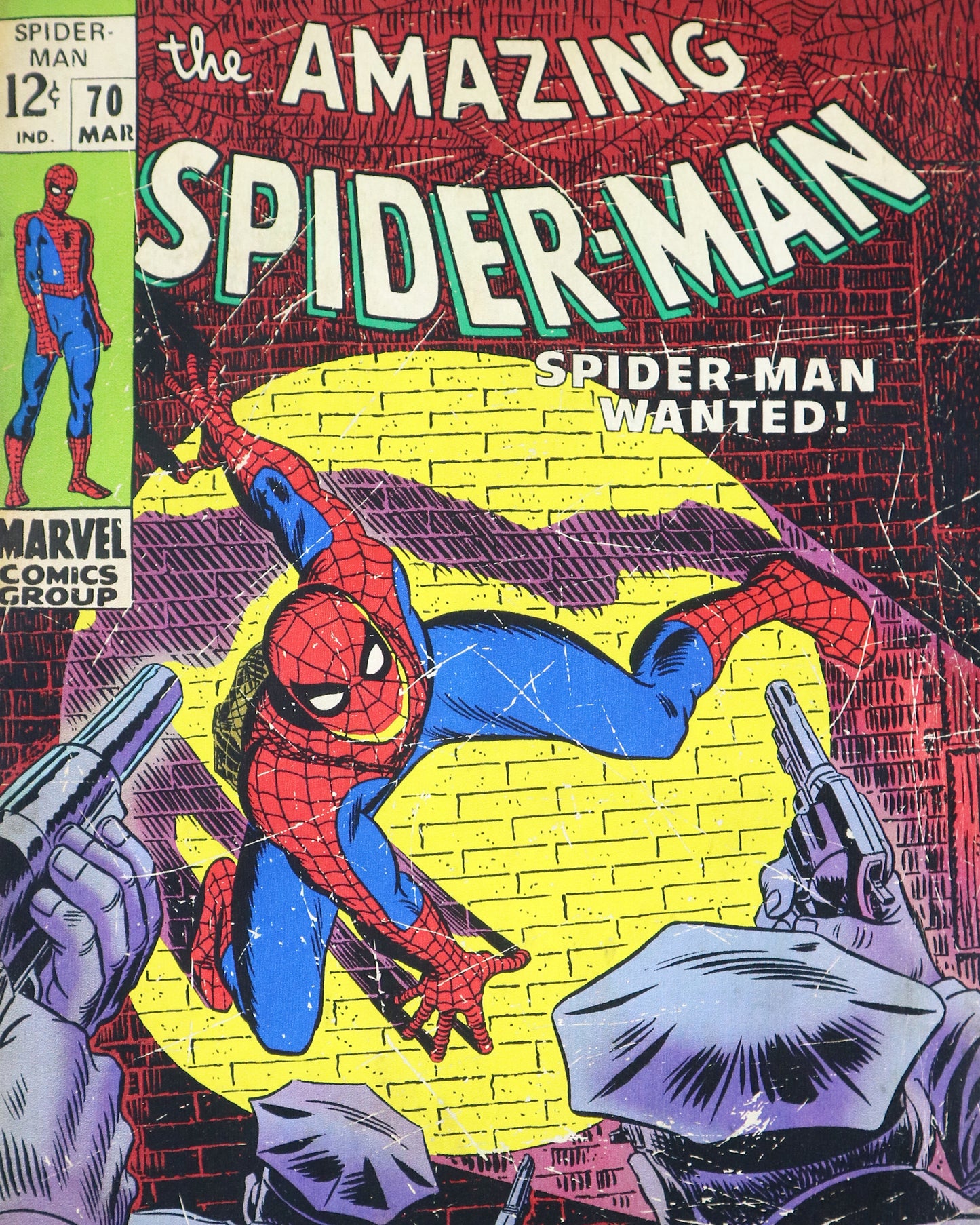 MARVEL COMICS Character / T-SHIRTS SPIDER-MAN