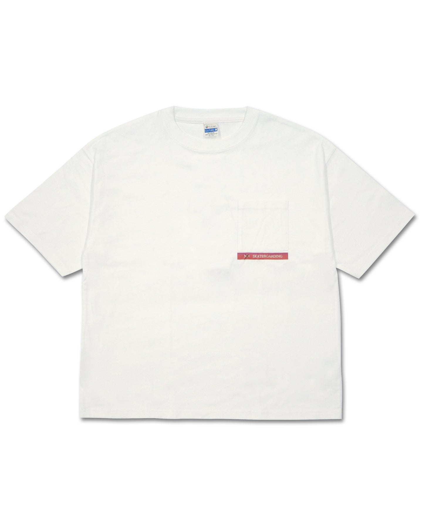 NO SKATE Pocket TEE