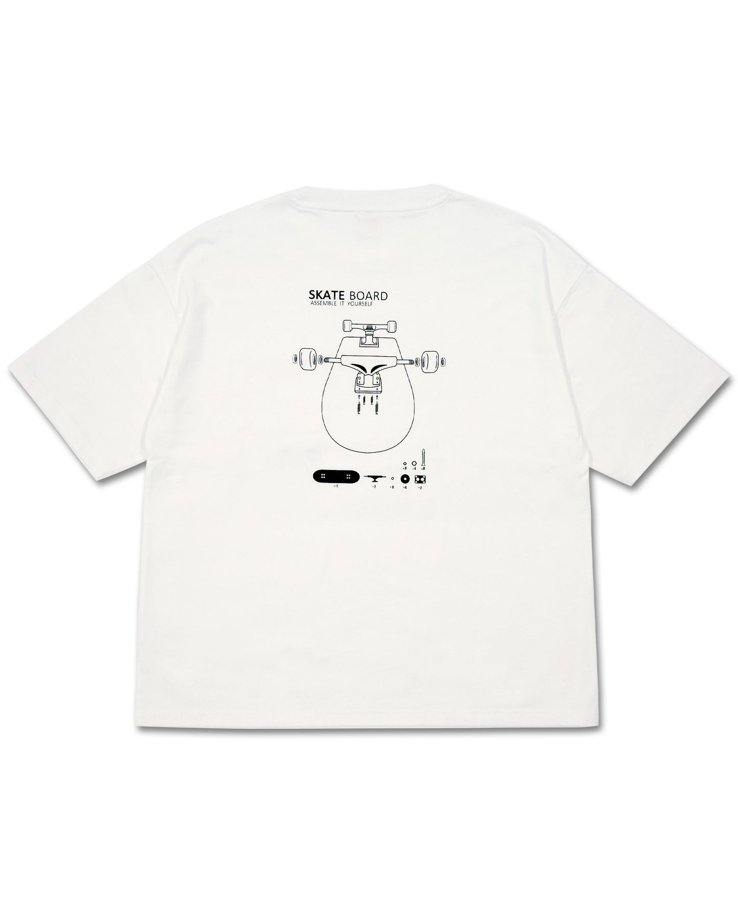 NO SKATE Pocket TEE