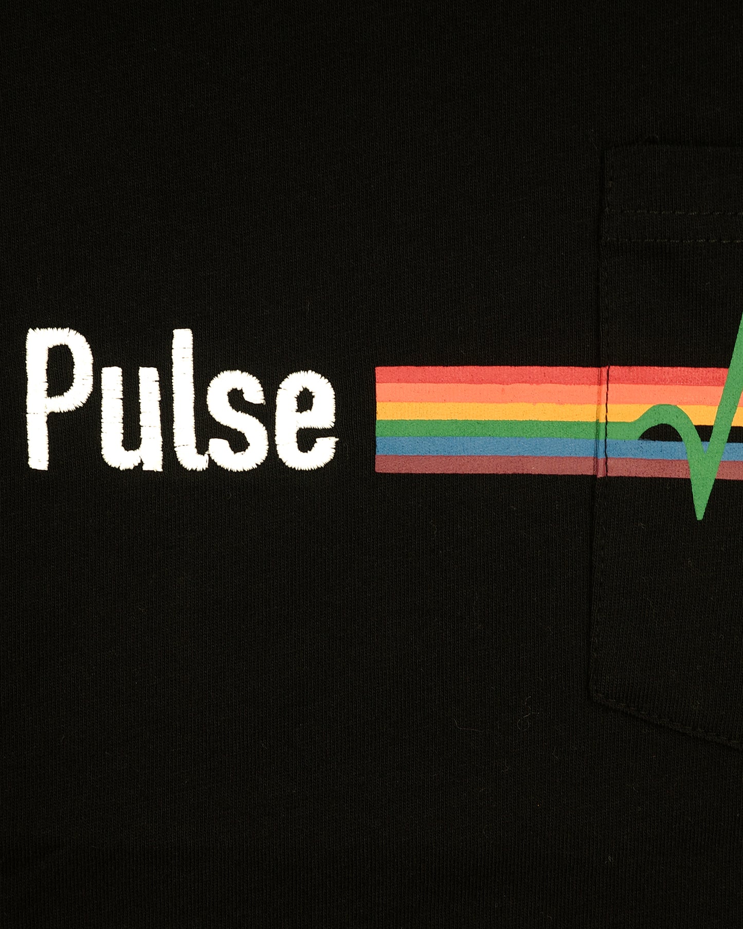 Rainbow Pulse Pocket TEE