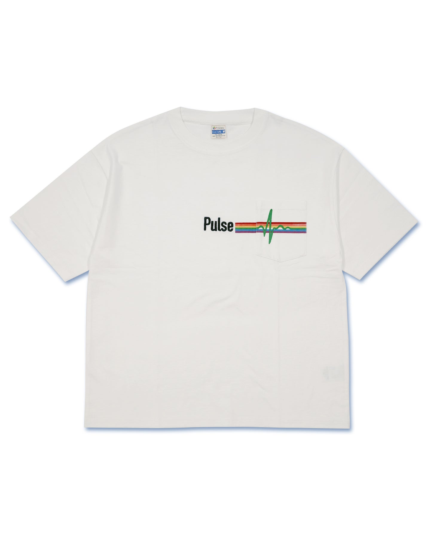 Rainbow Pulse Pocket TEE