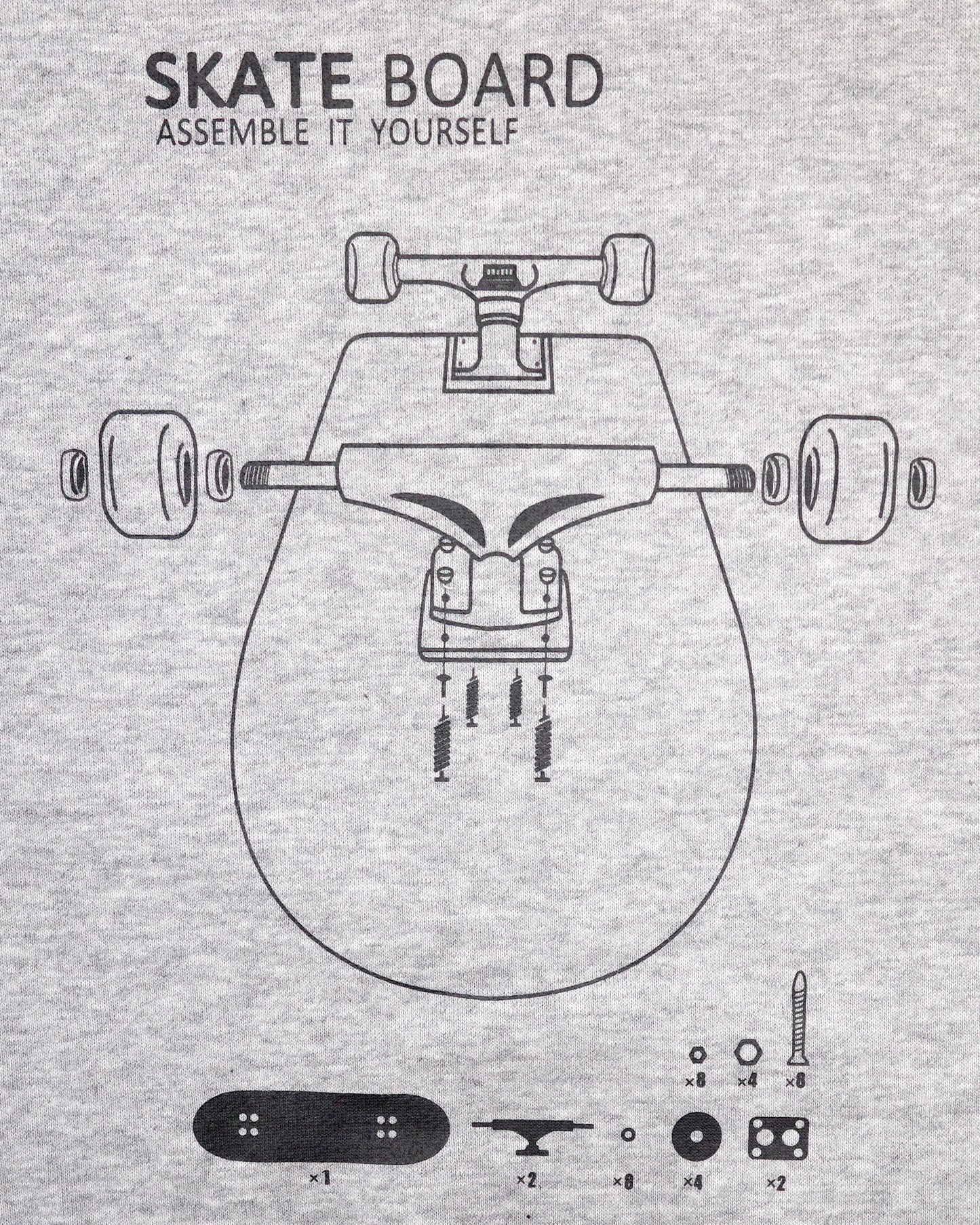 NO SKATE Pocket TEE