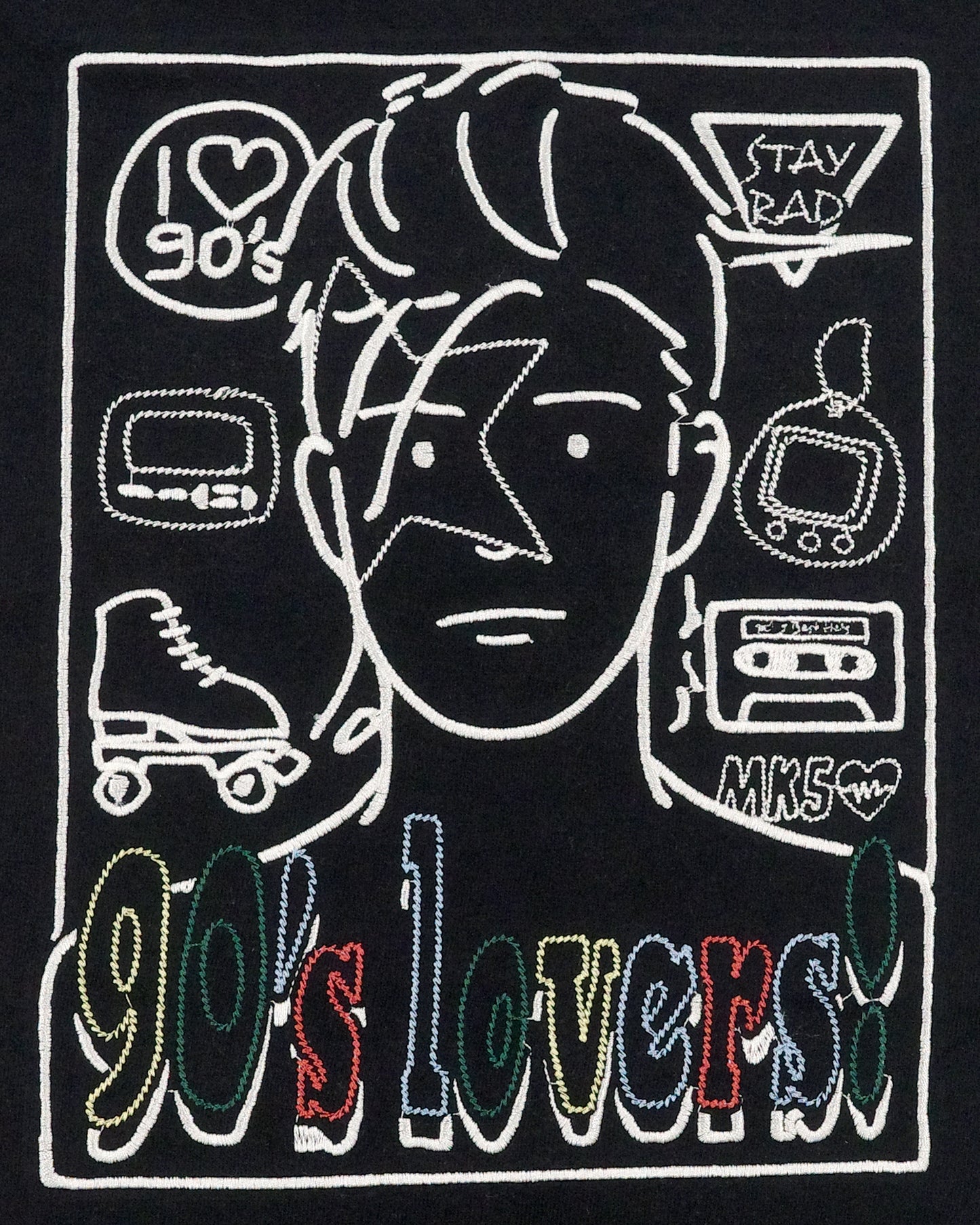 90's Embroidery Tee