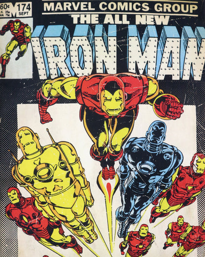 MARVEL COMICS Character / T-SHIRTS IRON MAN