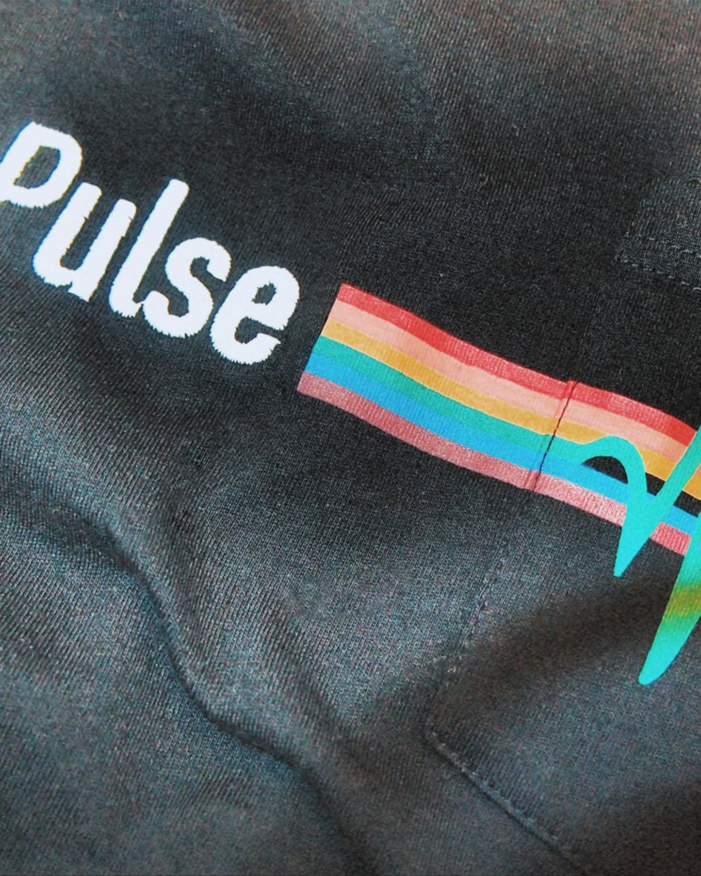 Rainbow Pulse Pocket TEE