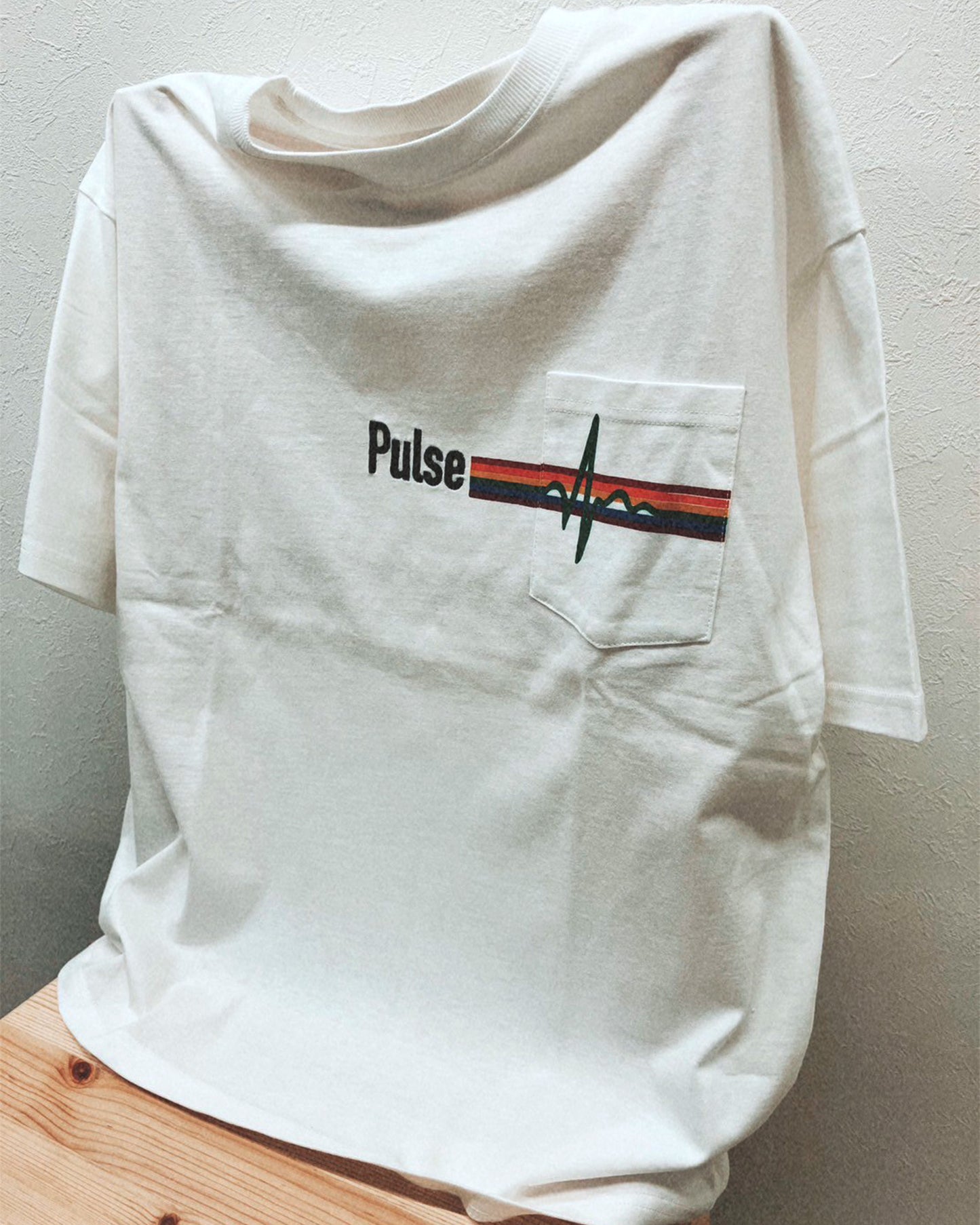 Rainbow Pulse Pocket TEE