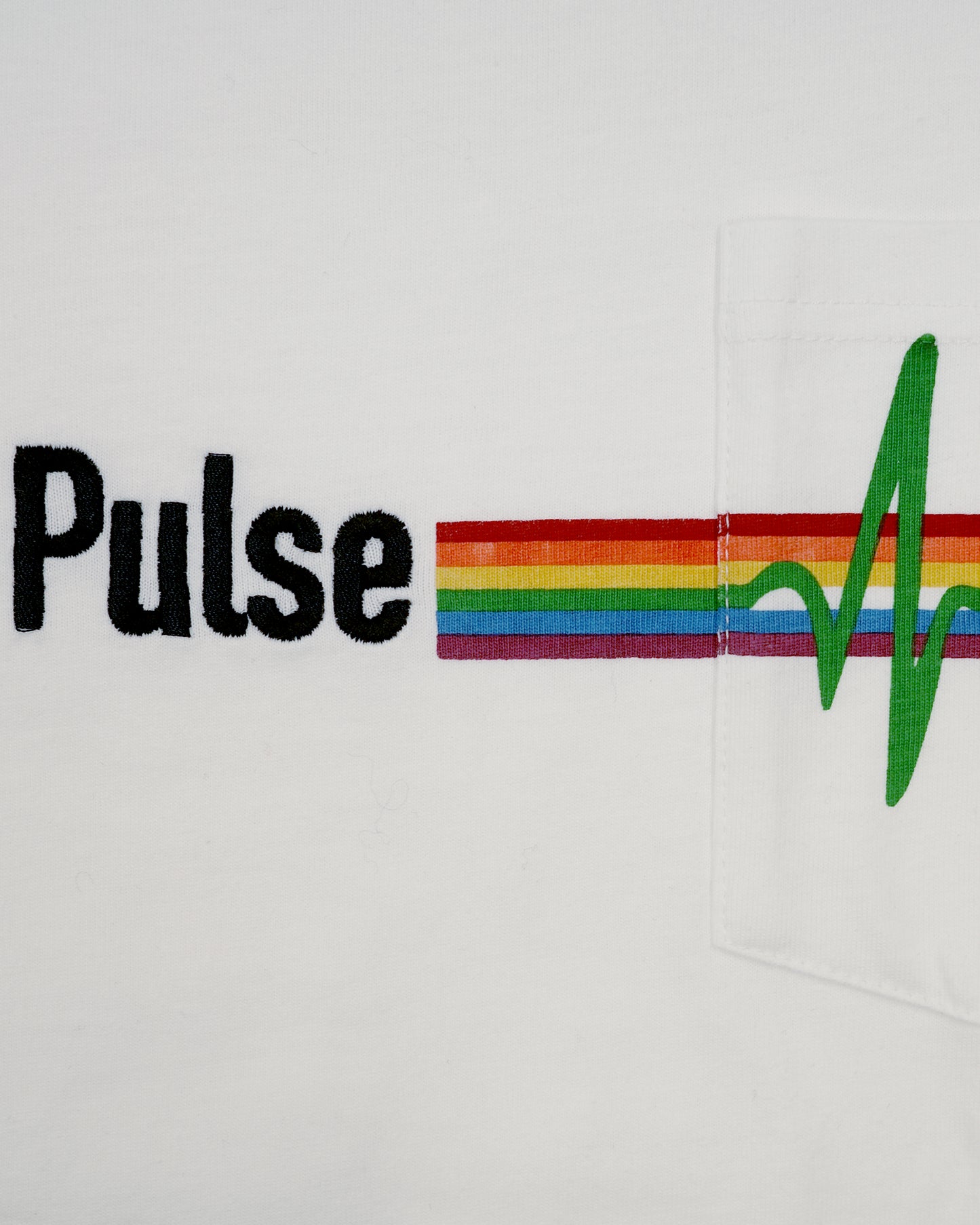 Rainbow Pulse Pocket TEE