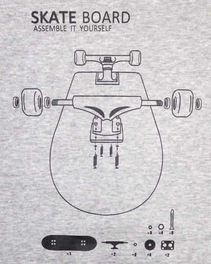 NO SKATE Pocket TEE