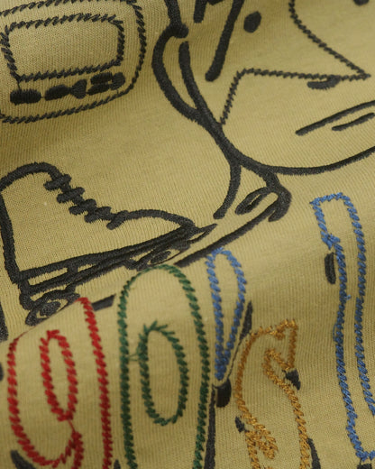 90's Embroidery Tee